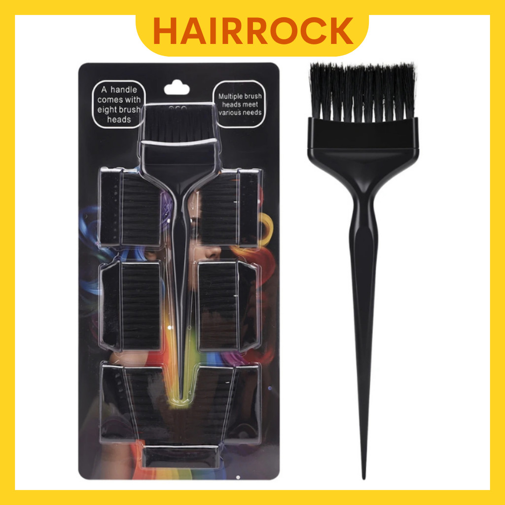 Pack of 8pcs Hair Dye Brushes Replacement Set Color Tint Applicator Colouring Dying Brush Kit for Sa