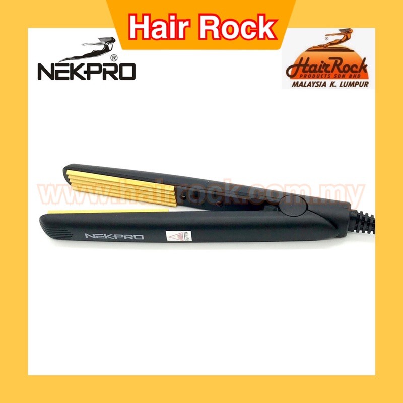 NEKPro Mini Hair Crimper Zig Zag Hair Machine Portable Hair Crimper