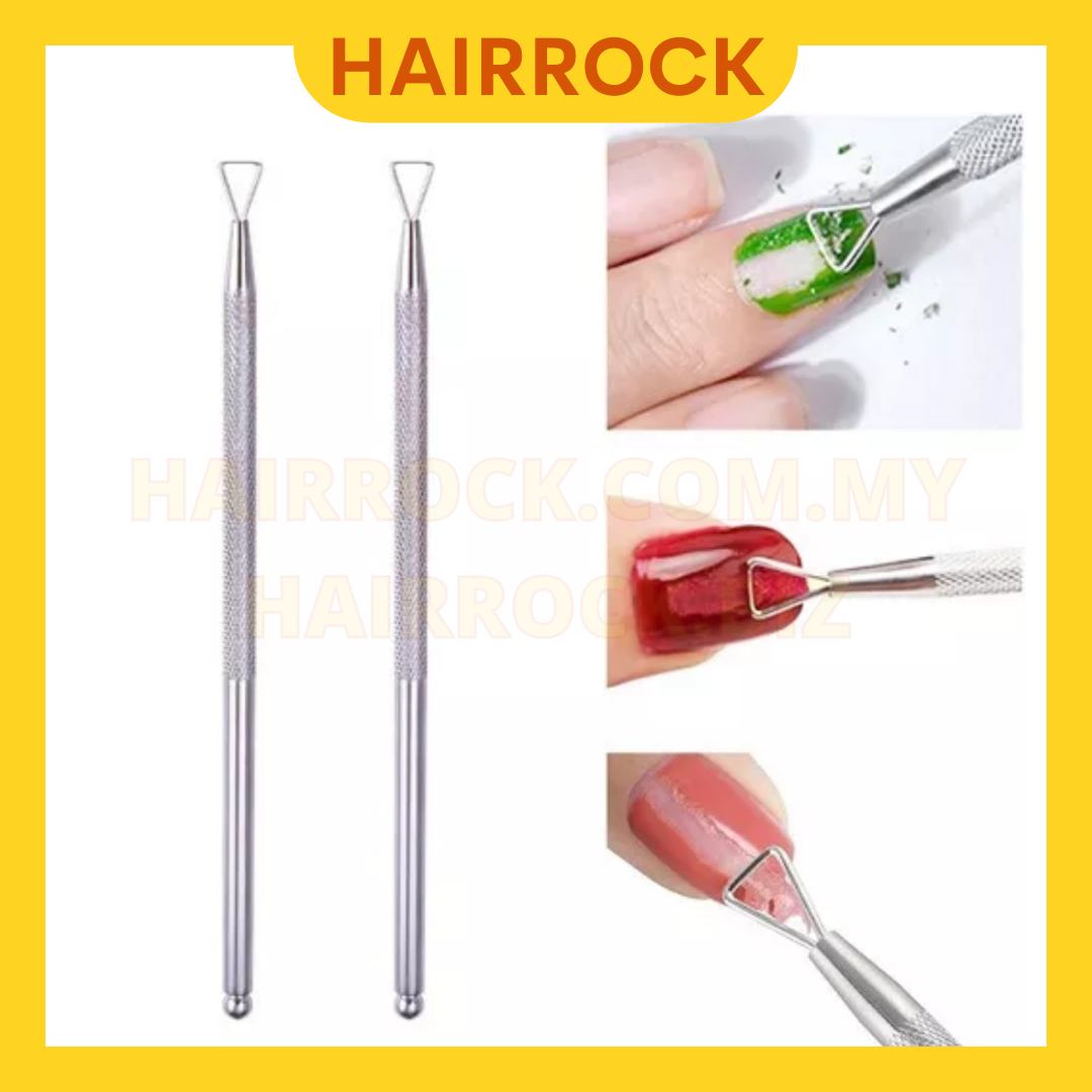 Stainless Steel Nail Tool For UV Gel Remover Polish Cleaner