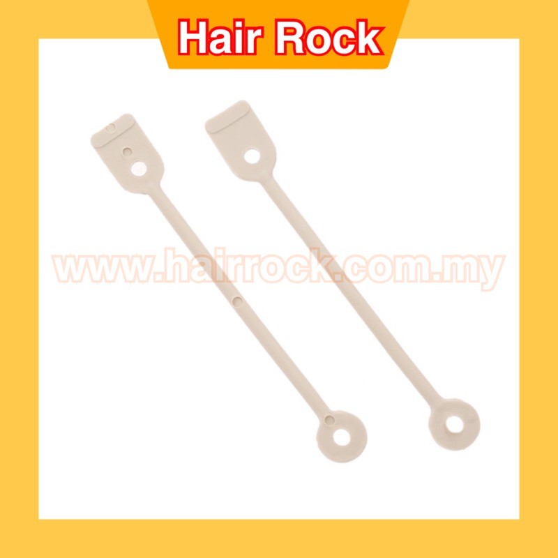 Rubber Perming Bands For Perm Roller Curler Long FLAT Pack 50 Fits All