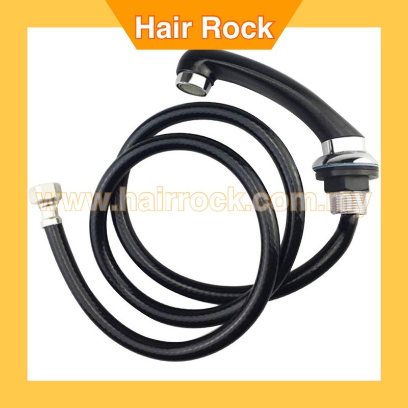 Shampoo Bowl Sink Spray Hose black