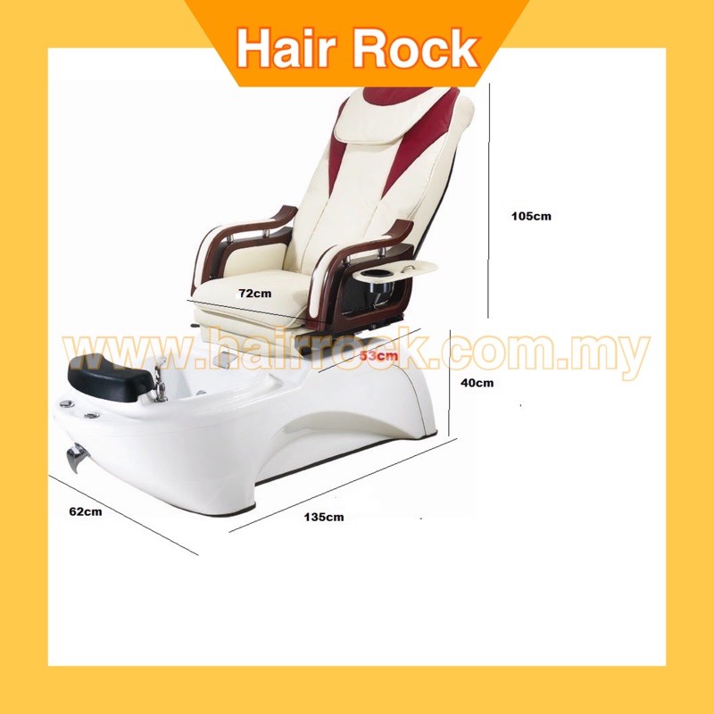 NEK PRO PROFESSIONAL NAIL SALON FOOT SPA CHAIR