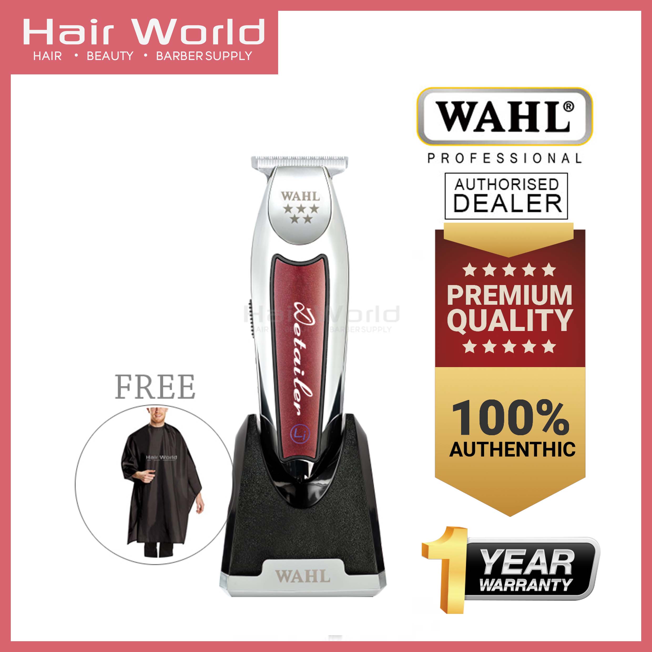 Wahl Cordless Detailer Li Trimmer | Salon & Barbering Supplies