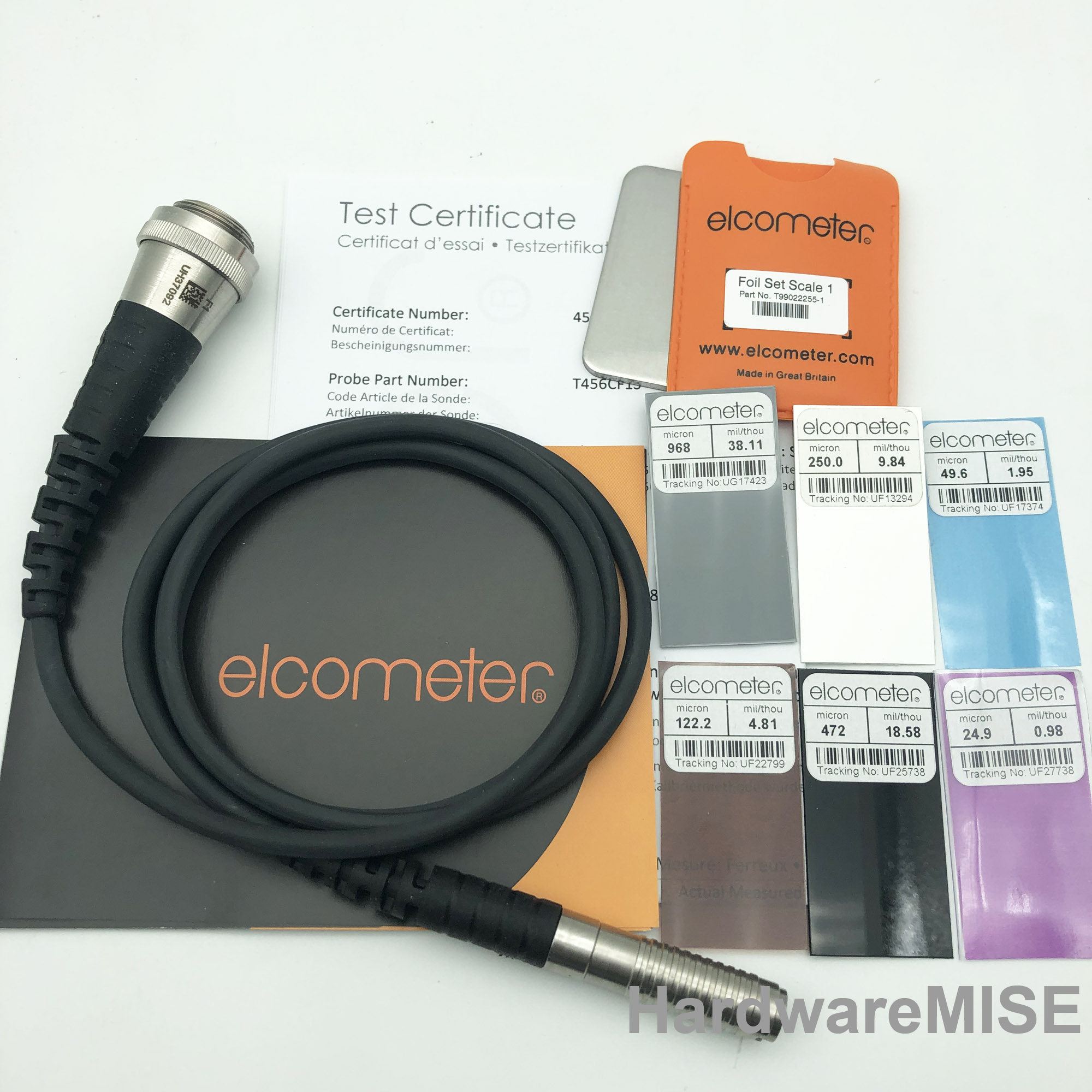 Elcometer 456 T456CF1S T456CFNF1S F1 Standard Probe 0-1500um