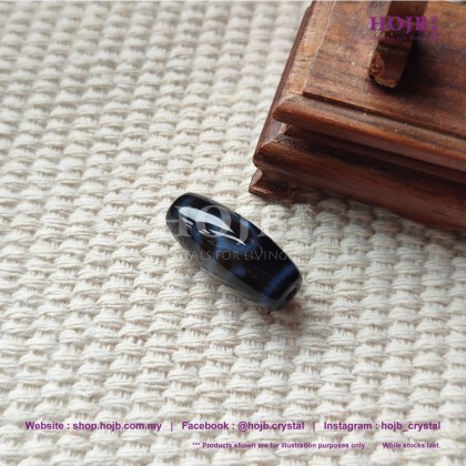 HOJB Tibetan Pure Dzi Rinpoche Bead 12-35mm 聚寶軒西藏至纯天珠