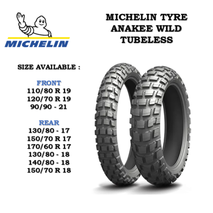 TAYAR MICHELIN ANAKEE WILD - 90/90-21, 120/70-19, 150/70-17