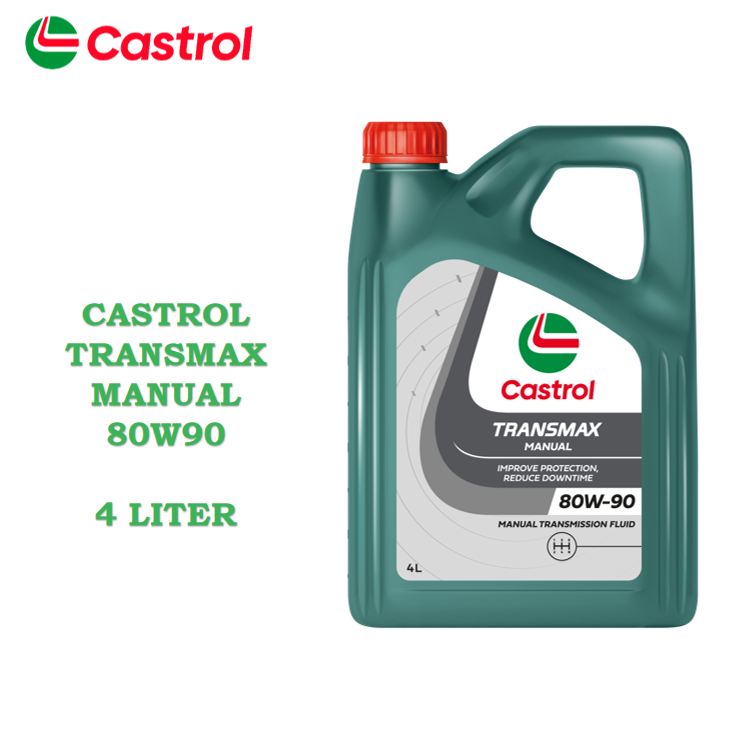 CASTROL TRANSMAX MANUAL 80W90 4L (100% ORIGINAL) | Automotive