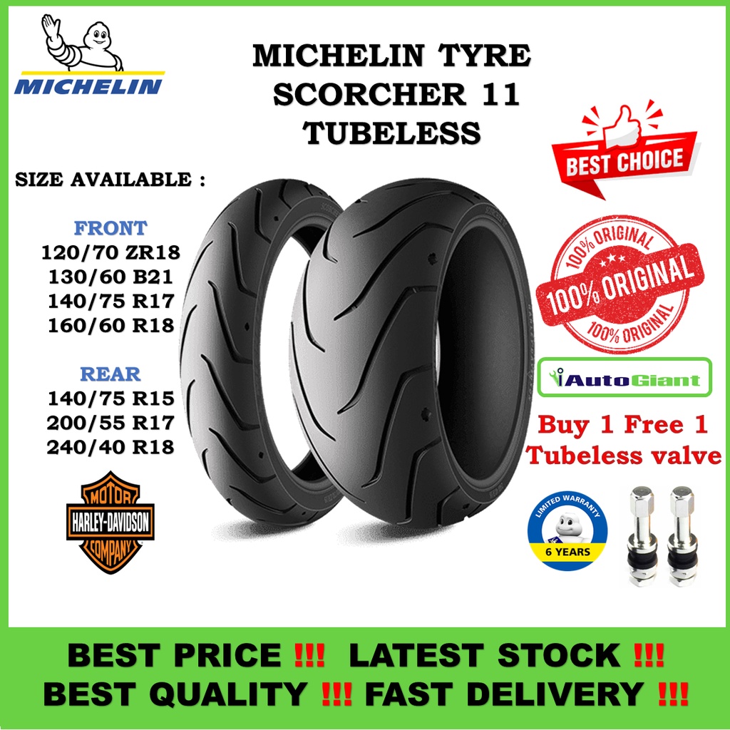 ミシュラン スコーチャー 240/40R18 FXBRS ブレイクアウト M8