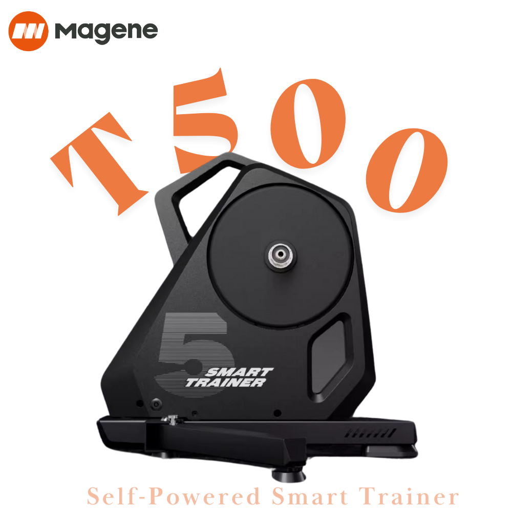 Magene NEW 2025 T500 Self Powered Unplug Smart Trainer 2200W Gradient 20% Dynamic Inertia