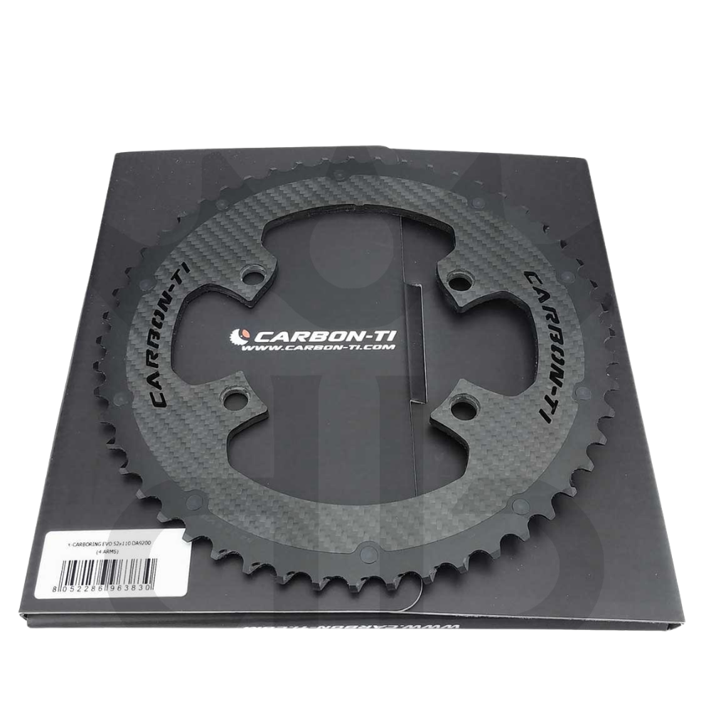 Carbon-Ti X-CarboRing EVO 54-40T x 110 DA9200 (4 arms) Chainring