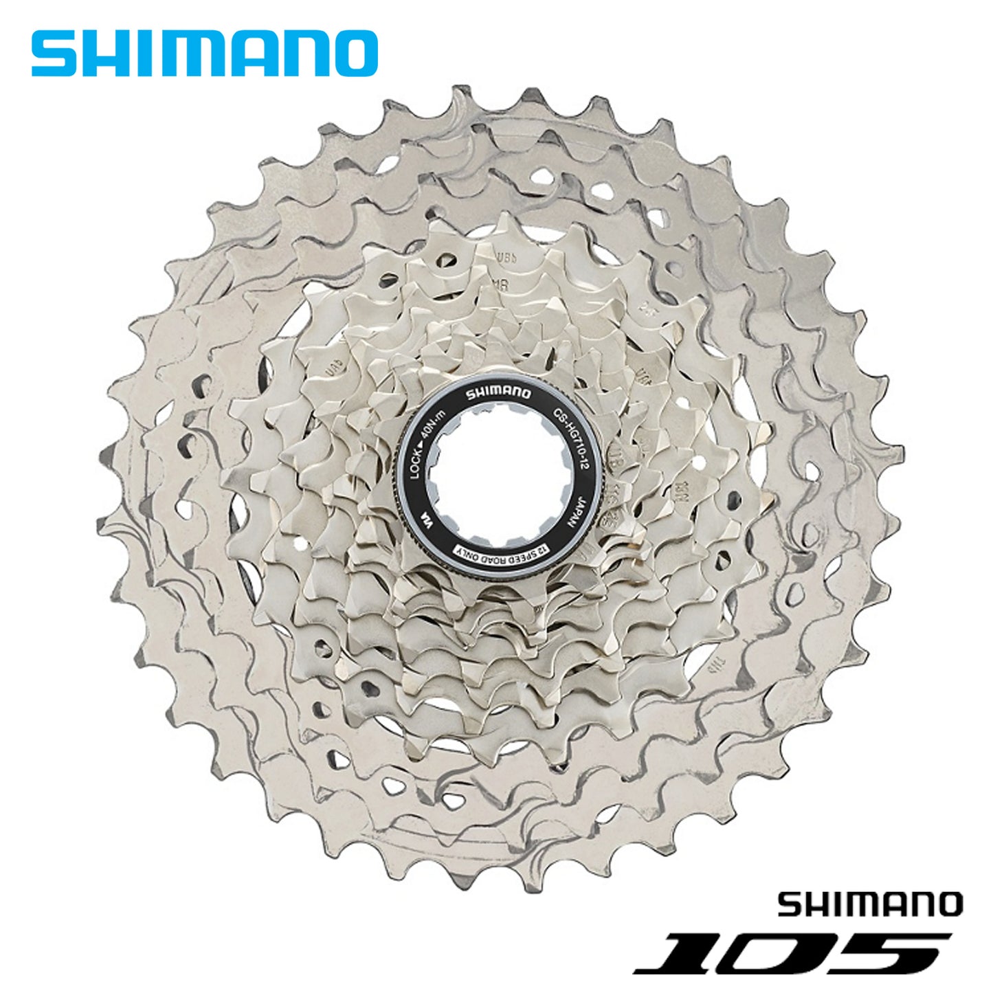 Shimano 105 CS-HG710 Cassette 12Speed 11-34T/36T r7100 fd rd