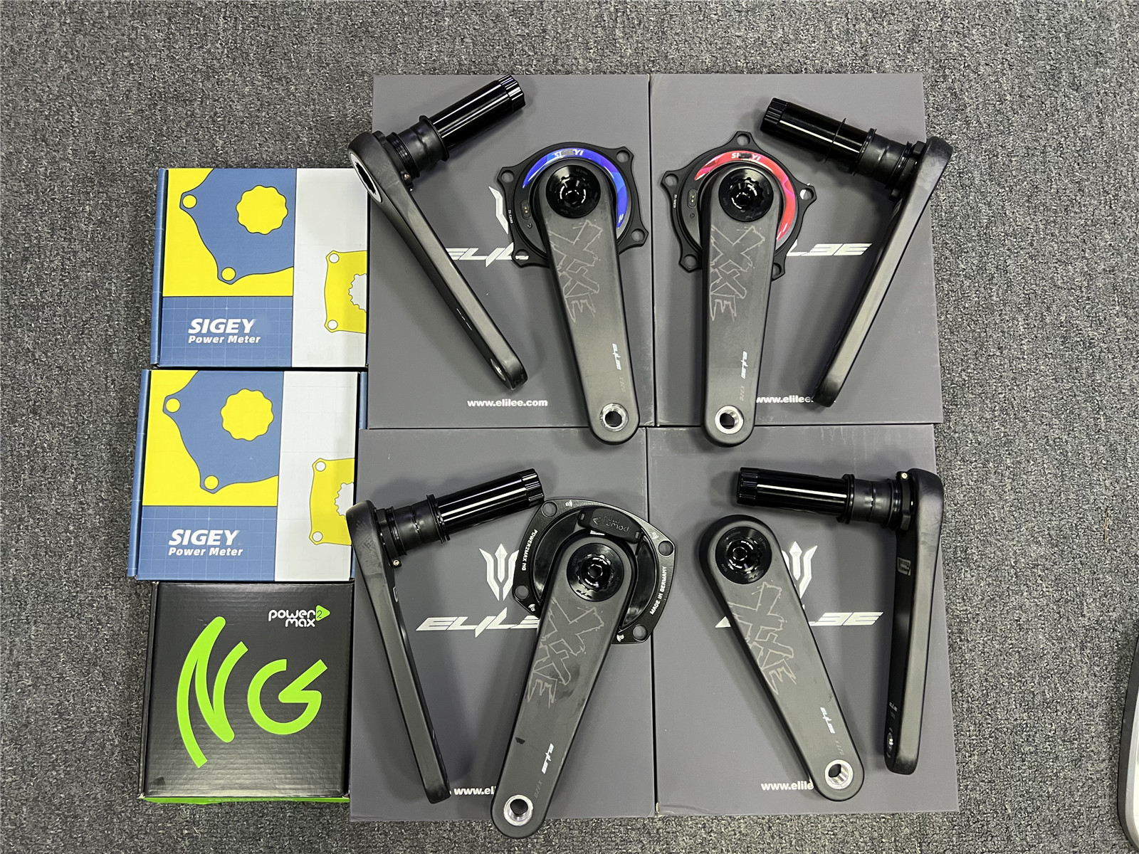 エライリー　ELILEE X320 170mm 24mm　p2max Elilee XXE X320 Carbon Crankset – XZX Components