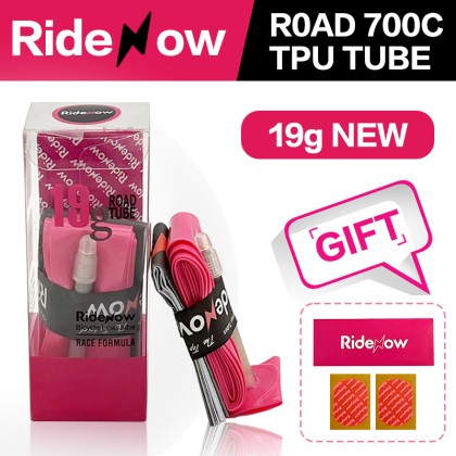 Ridenow Ultralight 19g TPU Tube 700x18-28c Road Bike Inner Tire  45mm/65mm/85mm 700c Super Light Inner Tube For Disc Brake Bike