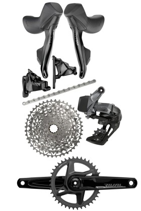 SRAM Rival eTap AXS | XPLR 1x 12 Speed HRD Hydraulic Electronic