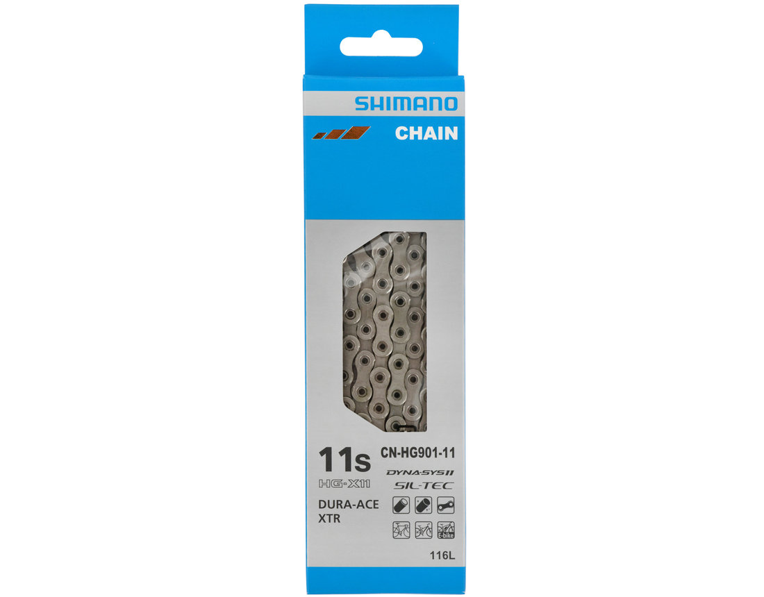 Shimano Dura-Ace XTR HG901 11sp SIL-TEC Chain | IceBikeHeaven