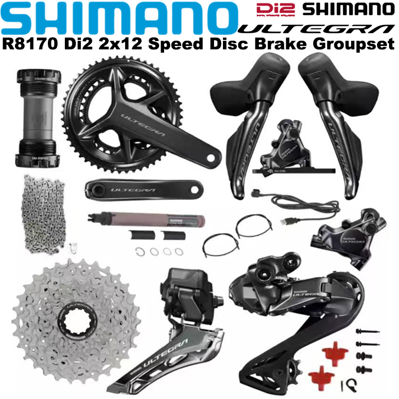 Shimano Ultegra Di2 R8170 Groupset 2x12-speed 12s R8100
