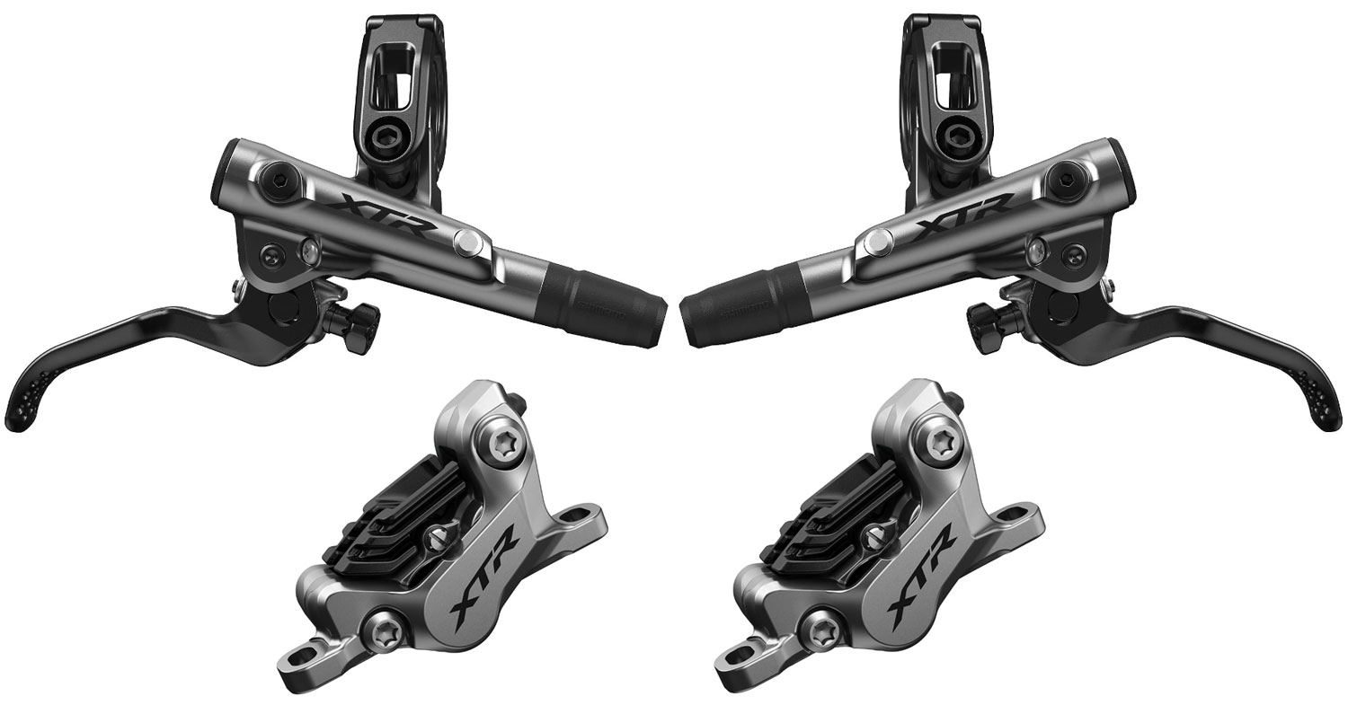Shimano XTR BR-M9120 M9100 4-Piston Hydraulic Disc Brake set Front