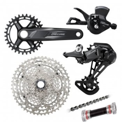 SHIMANO DEORE M5100 Groupset MTB Bike 1x10-Speed 32T 11-46T