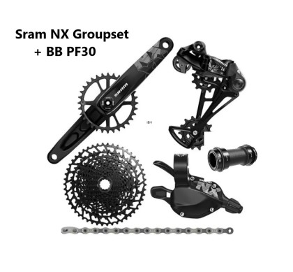 Sram Eagle NX 12 Speed Cassette Shifter Derailleur Chain crankset