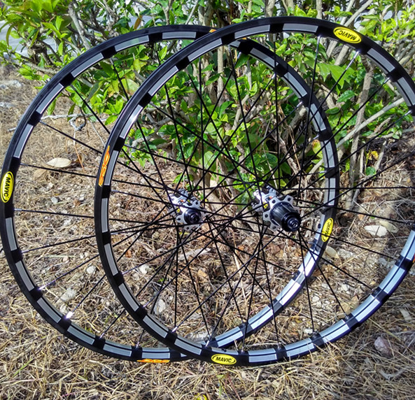 Mavic Crossride disc mtb 26 27.5 29 wheelset 6 bolts clincher