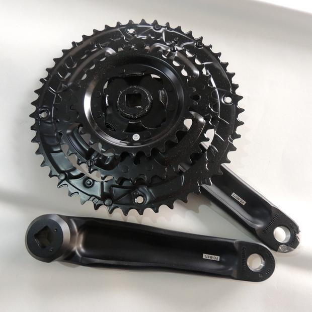New Shimano Altus FC-M371 Triple Crank Crankset 9x3-speed 44/32