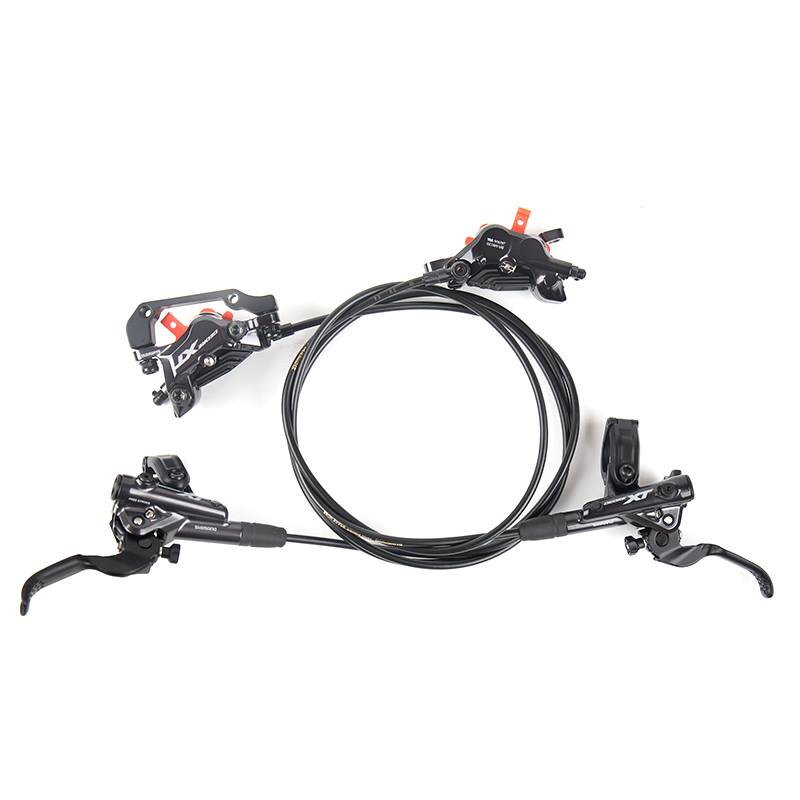 Shimano Deore XT M8120 / M8100 4-Piston Hydraulic Disc Brake Set – MTB, Pre-Bled