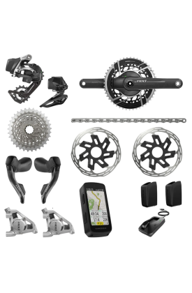 2025 SRAM RED E1 eTap AXS HRD 2x12 1x12 Upgrade Set with Hydraulic