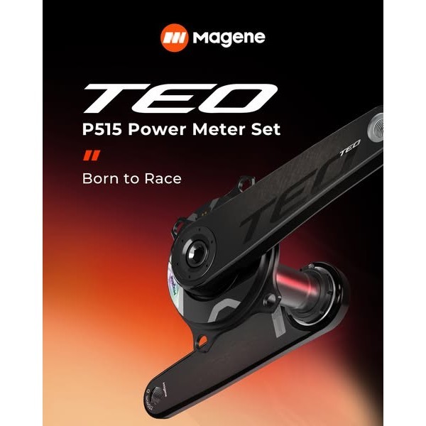 Magene TEO P515 Power Meter CrankSet carbon DUB | IceBikeHeaven