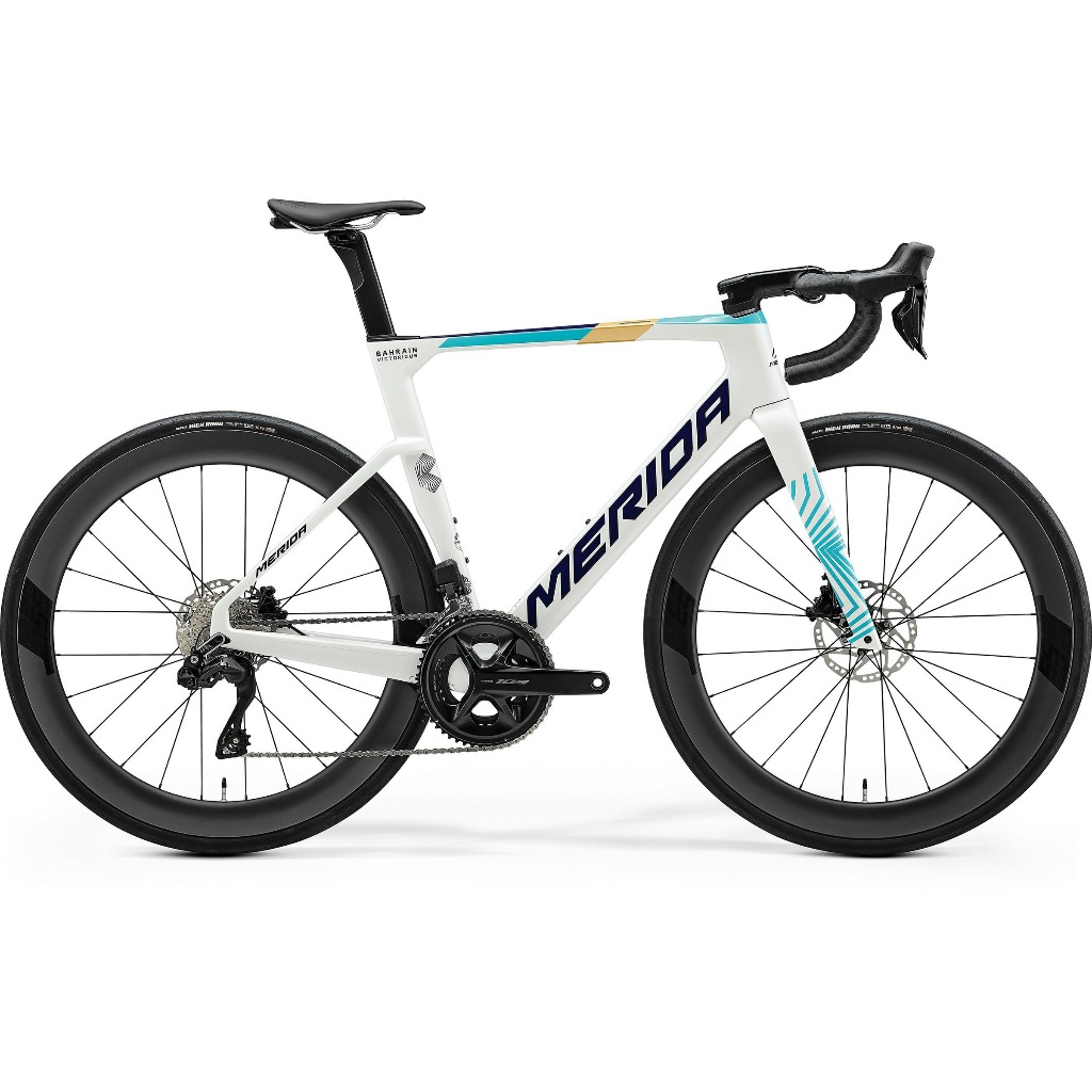 Bicycle Merida Reacto 6000 IV3 teal-pearl(team) di2 with vision