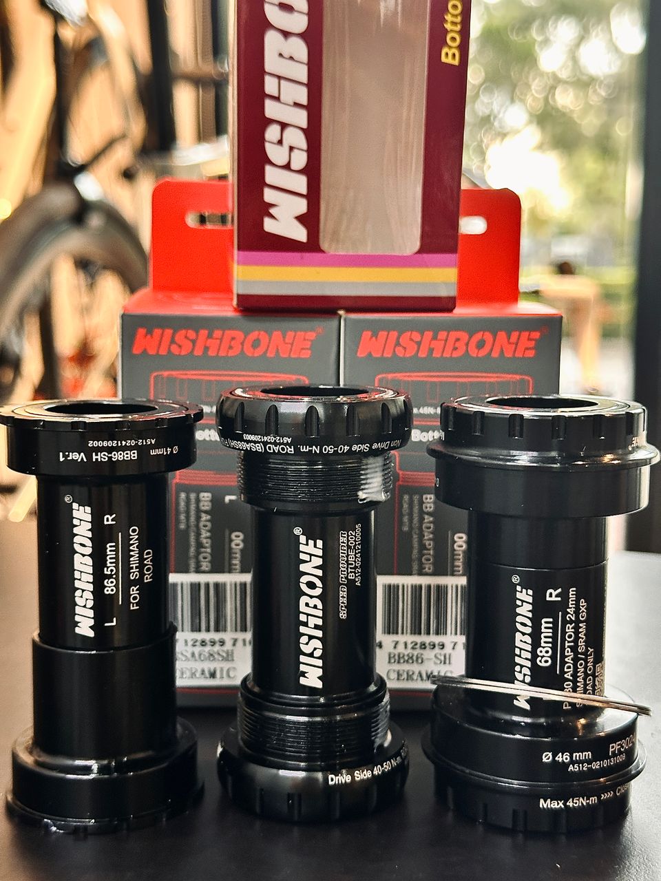 Wishbone Ceramic Bottom Bracket BSA Presffit | IceBikeHeaven