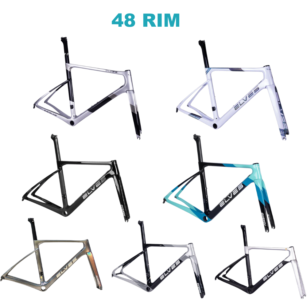 ELVES QUENDI フルカーボンフレーム サイズ48 Elves Quendi Road Frame – Atelier Olympia