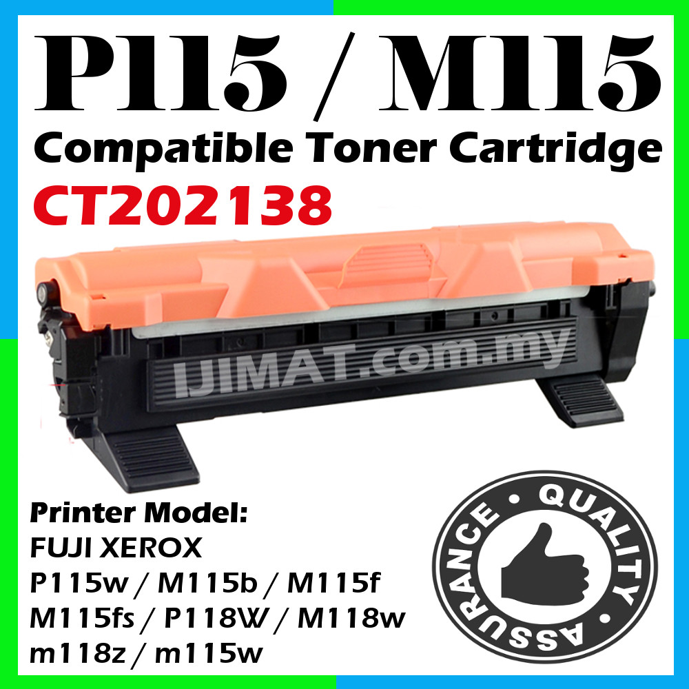 Fuji Xerox Docuprint P115 w M115 P118 M118 CT202138 CT 202138