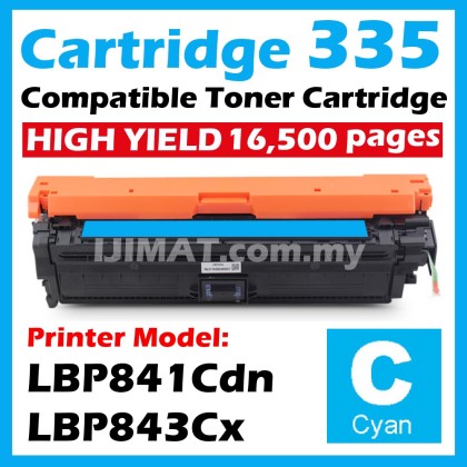 BLACK / CYAN / MAGENTA / YELLOW Compatible to Canon Cartridge 335