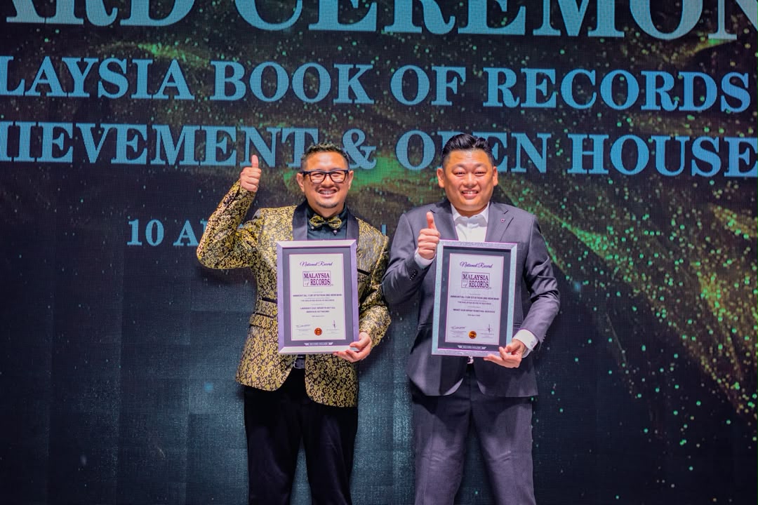 Malaysia Book of Records award ceremony