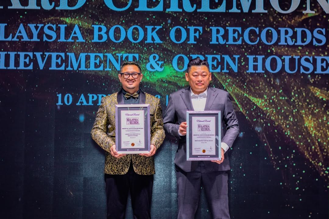 Malaysia Book of Records award ceremony