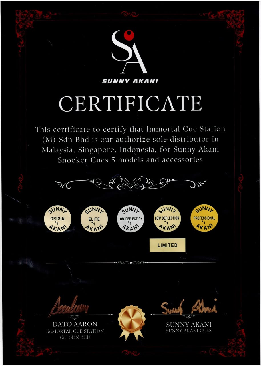 PNS authorized distributor certificate