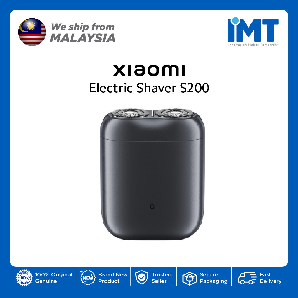 Xiaomi Electric Shaver S200 | Smart Sensor Operation | Palm-sized | IPX7 fully waterproof