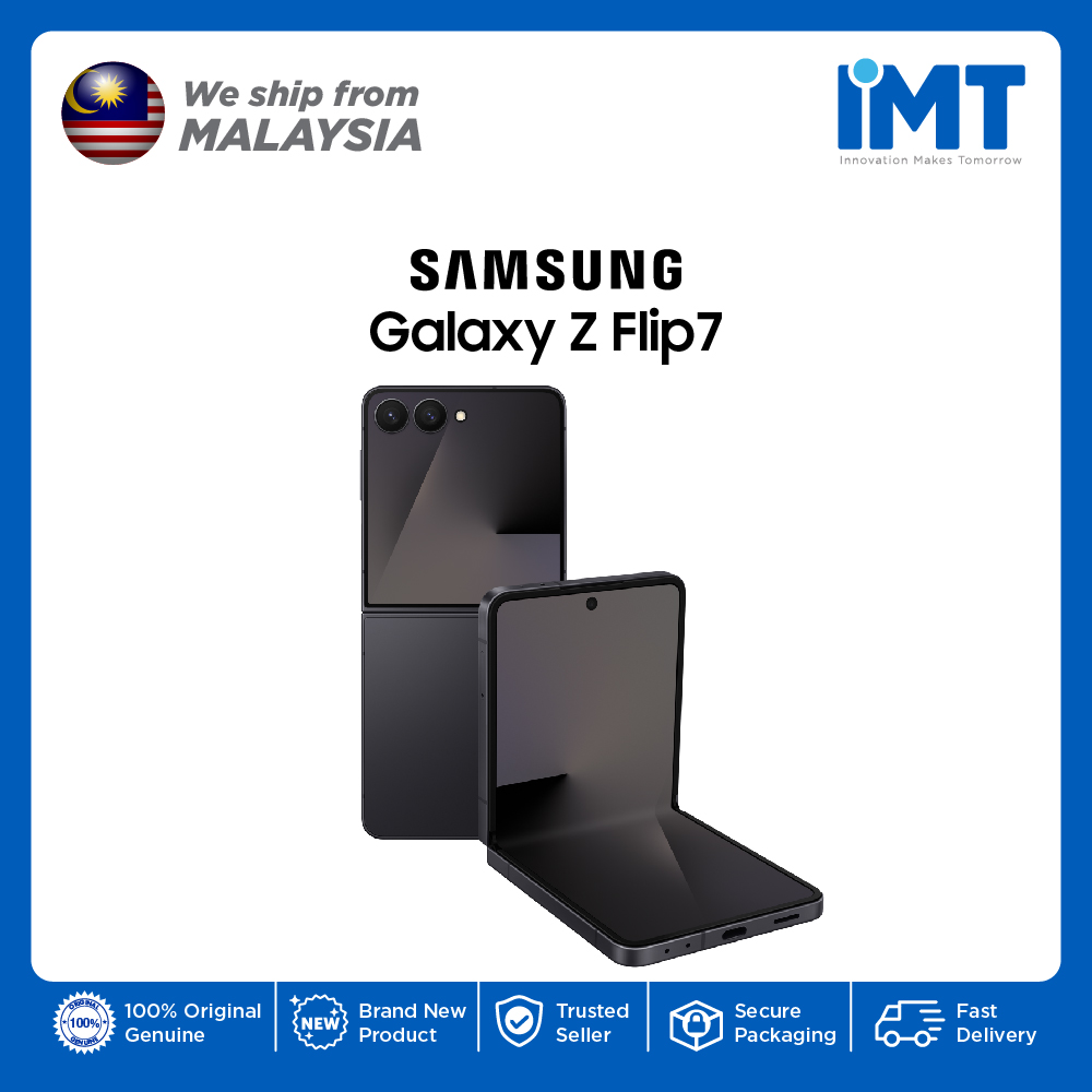 Samsung Galaxy Z Flip7 Smartphone | Exynos 2500 | 6.9" Foldable AMOLED | 50MP Share-Worthy Selfies