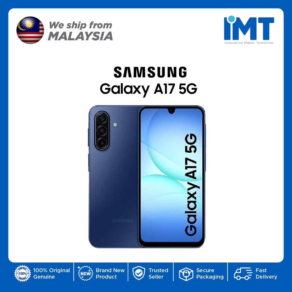 Samsung Galaxy A17 5G Smartphone | Exynos 1330 | 6.7" AMOLED Display | Triple Rear Camera 50MP