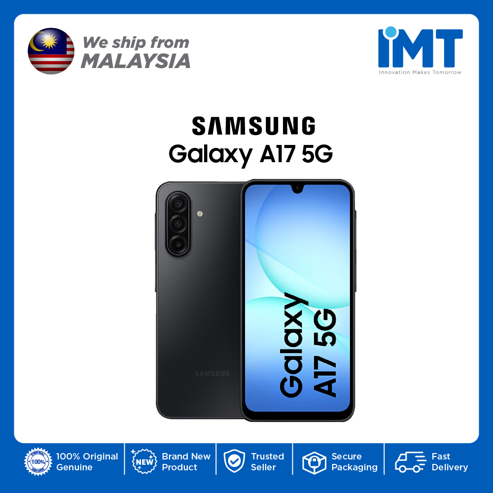 Samsung Galaxy A17 5G Smartphone | Exynos 1330 | 6.7" AMOLED Display | Triple Rear Camera 50MP