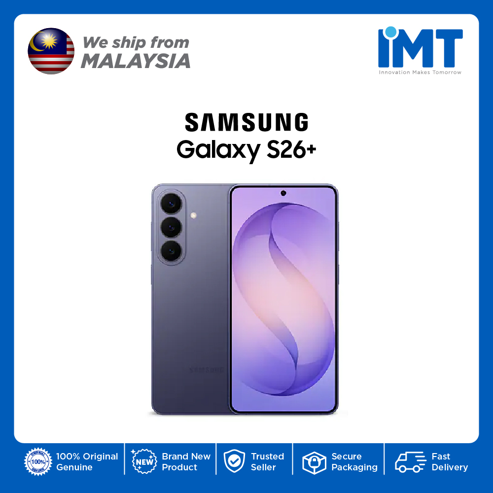 Samsung Galaxy S26+ 5G Smartphone | Exynos 2600 | 6.7" AMOLED Display | Triple Cameta 50MP