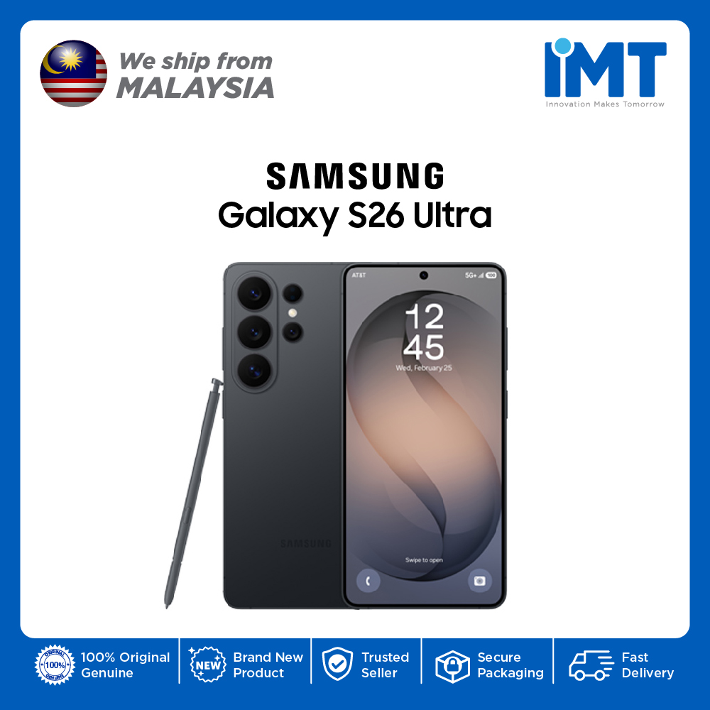 Samsung Galaxy S26 Ultra 5G Smartphone | Snapdragon 8 Elite Gen 5 | 6.9" AMOLED Display | 200MP Quad