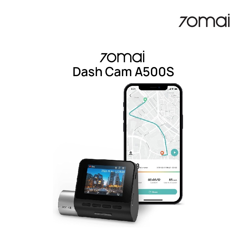 【新品未開封】70mai Dash Cam Pro Plus+ A500S-1 70mai Dash Cam Pro Plus A500S | Itronic Mobile Trading Sdn Bhd