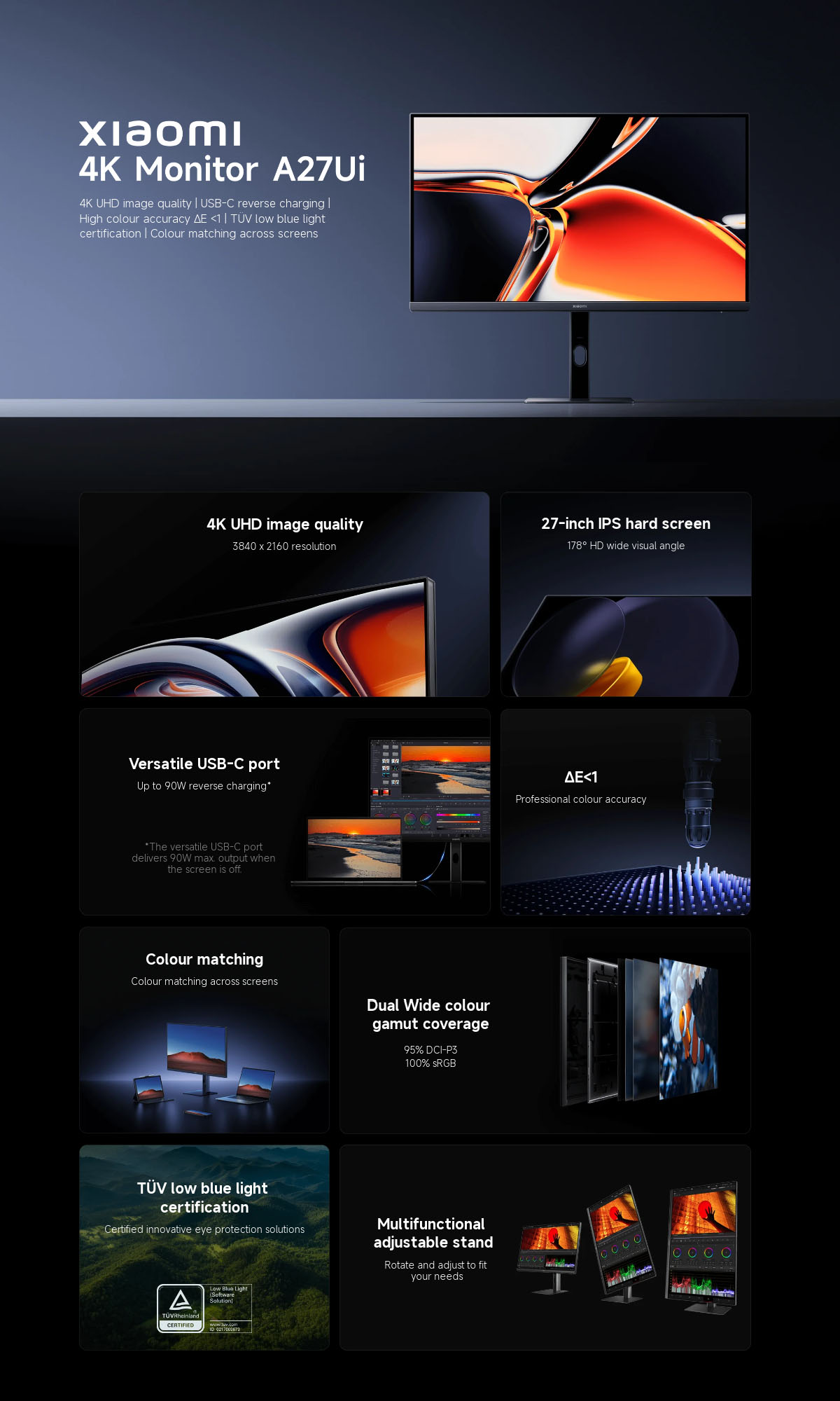 Xiaomi 4K Monitor A27Ui | Itronic Mobile Trading Sdn Bhd
