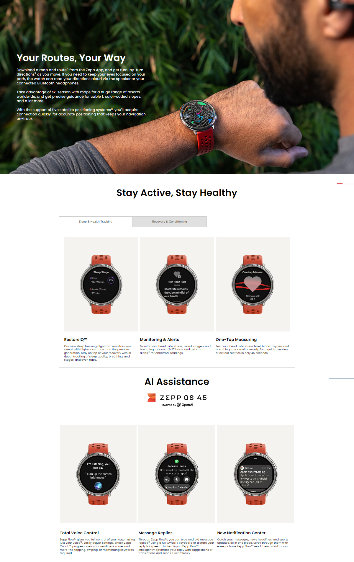 Amazfit Active 2 Round Smartwatch | Itronic Mobile Trading Sdn Bhd