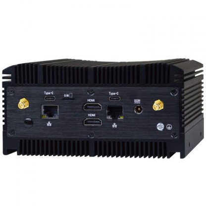 Fanless 4K Quad-Display Embedded System with Intel® SoC Processor ...