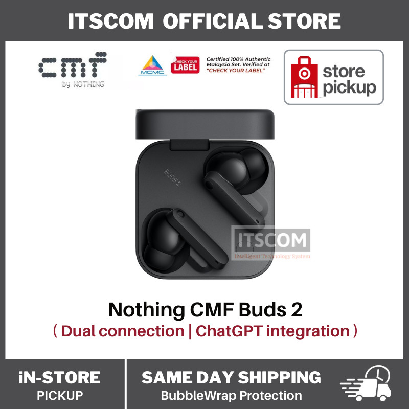 CMF Buds 2 11mm PMI Driver with Dirac Opteo 48dB Hybrid ANC 55hrs battery life 6 HD mics