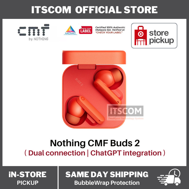 CMF Buds 2 11mm PMI Driver with Dirac Opteo 48dB Hybrid ANC 55hrs battery life 6 HD mics