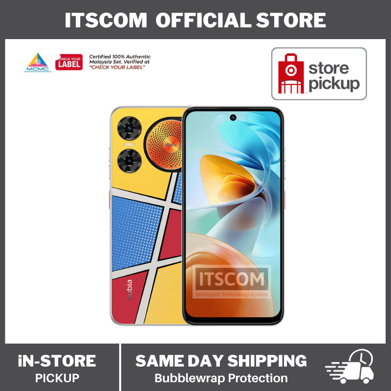 nubia Music 2 Smartphone 8GB(4 +4)GB RAM +128GB ROM 6.7" HD+ 120Hz 5000mAh Triple Ultra-Large Speake