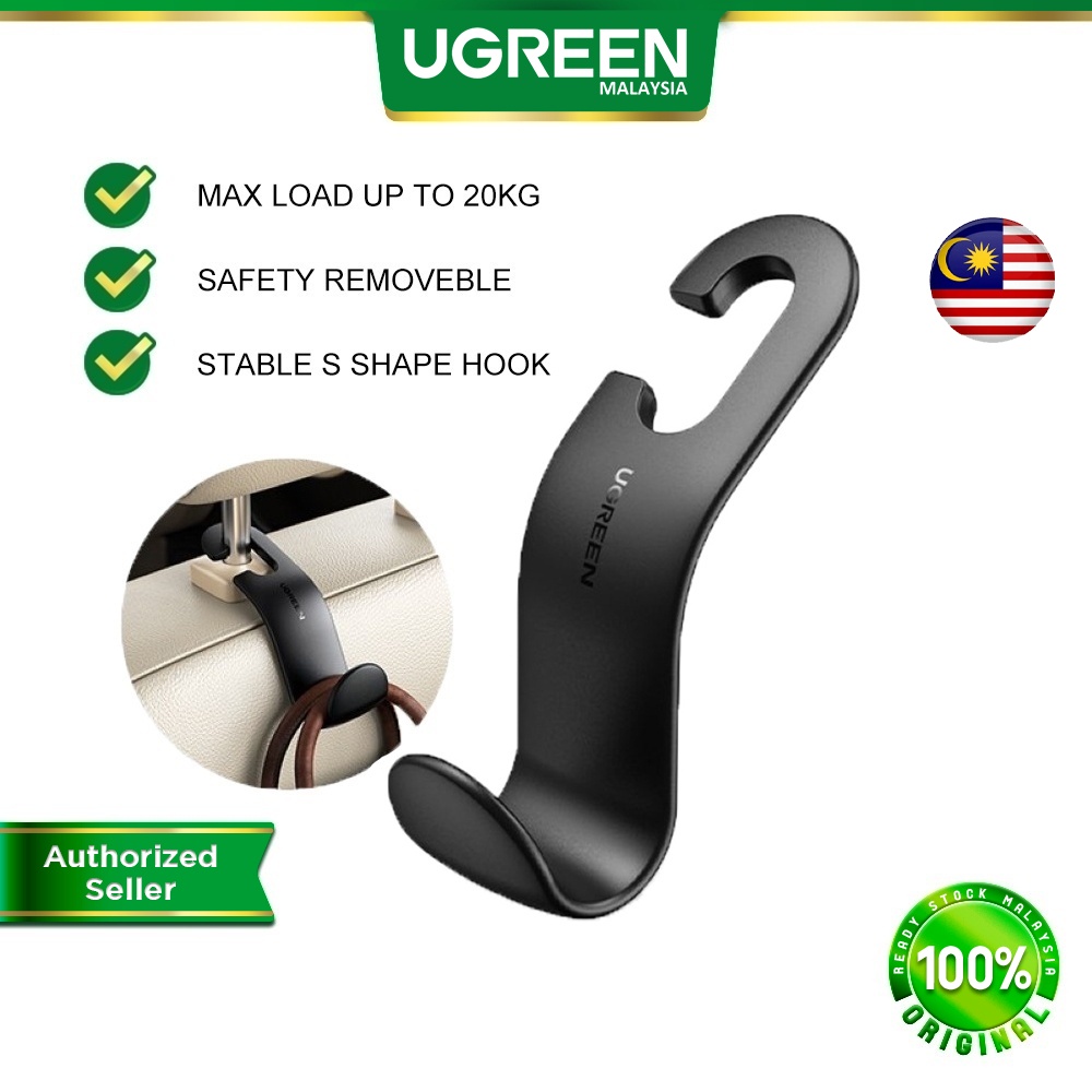 Ugreen Headrest Hooks UGREEN 2Pcs Per Set Car Back Seat Headrest